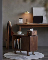Modern LED Table Lamp  Glass Dome With Wood Accent - Product detail 18