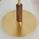 Modern LED Table Lamp  Glass Dome With Wood Accent - Product detail 31