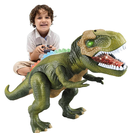 Interactive Dinosaur Toy  Remote Control Walking T-Rex With LED Effects - Product detail 4