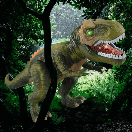 Interactive Dinosaur Toy  Remote Control Walking T-Rex With LED Effects - Product detail 6