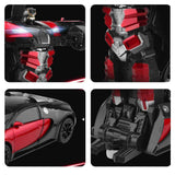 Interactive RC Robot Car  LED Light  Sound Transforming Toy - Product detail 6