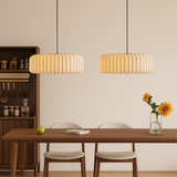 Japanese Pendant Light  Natural Silk Pleated Shade - Product detail 5
