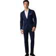 Modern Slim Fit Suit  Premium Navy Business Attire - Product detail 7