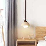 Modern Stone Pendant Light  Wabi Sabi Natural Design - Detailed view