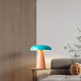Modern Table Lamp  Mushroom Shape Metal Design - Product example
