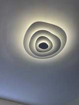 Modern Spiral Ceiling Light  Layered Wave Design - Product detail 10