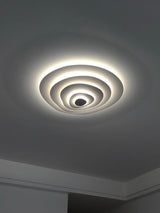 Modern Spiral Ceiling Light  Layered Wave Design - Product detail 13