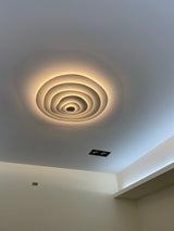 Modern Spiral Ceiling Light  Layered Wave Design - Product detail 14