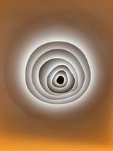 Modern Spiral Ceiling Light  Layered Wave Design - Product detail 12