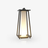 Portable Garden Lantern  Modern Steel Frame with LED Light - Product detail 7