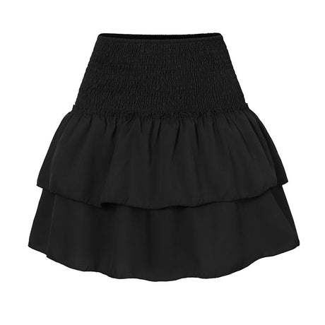 Bohemian Mini Skirt  Pink Paisley Pattern With Built-In Shorts - Product detail 12