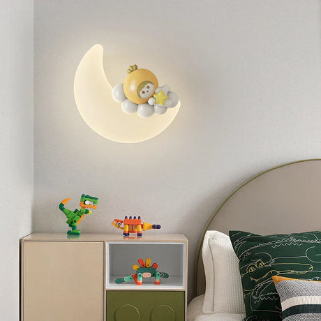 Kids Moon Wall Light  Charming Bear Design - Product detail 4