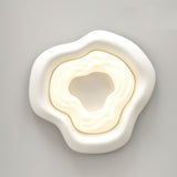 Modern Floral Ceiling Light  Layered Rose Design - Detailed view