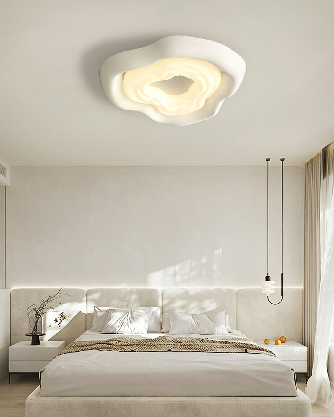Modern Floral Ceiling Light  Layered Rose Design - Product detail 5