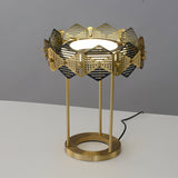Modern Table Lamp  Gold Diamond Metal Shade Design - Product detail 4
