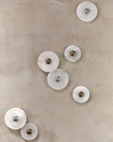 Modern Marble Wall Light  Circular Alabaster Disc Design - Product detail 8