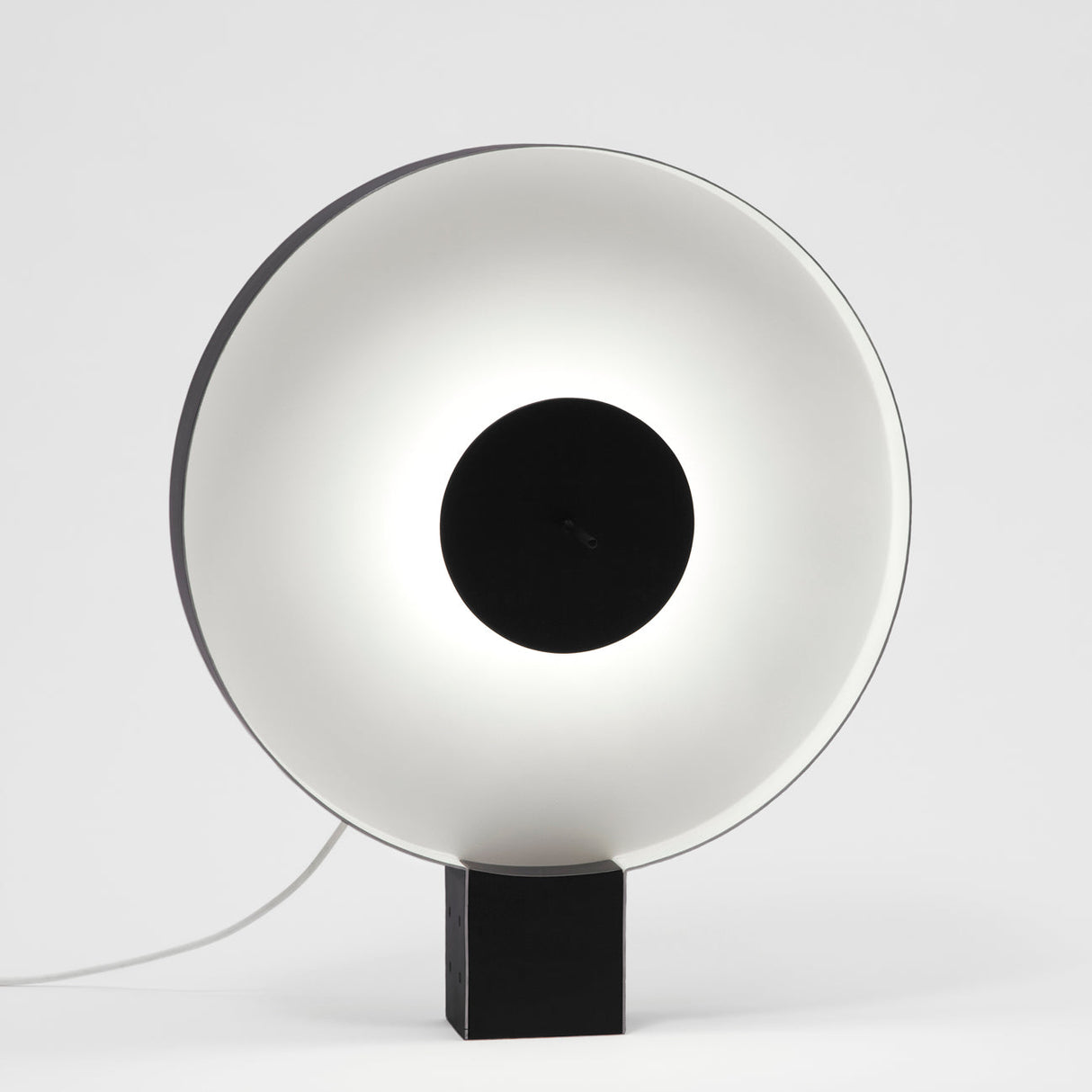 Modern LED Wall Light  Minimalist Round Disc Design - Detailed view
