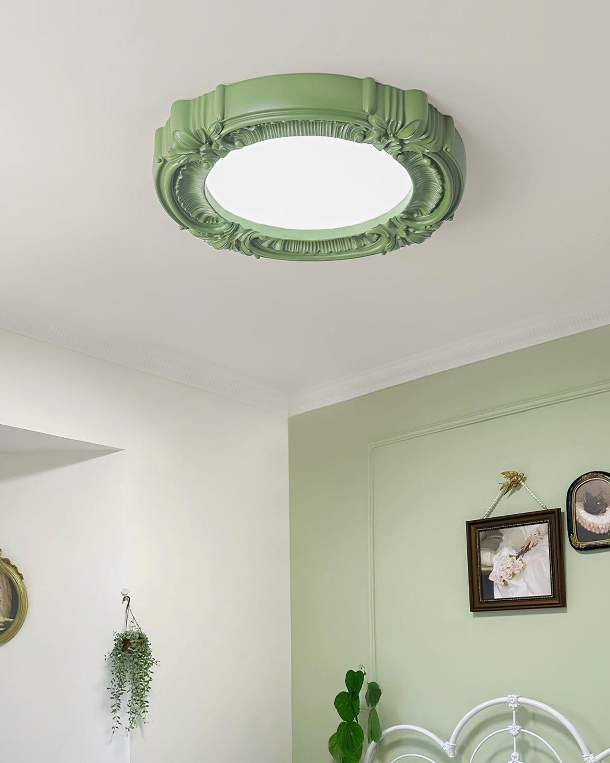 Victorian Ceiling Frame  Ornate Floral Relief Design - Product detail 10