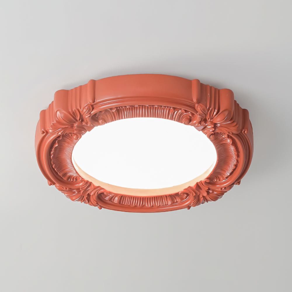Victorian Ceiling Frame  Ornate Floral Relief Design - Product detail 15