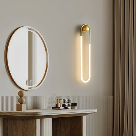 Modern LED Wall Light  Gold Curved Design - Product detail 13