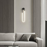 Modern LED Wall Light  Gold Curved Design - Product example