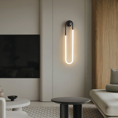 Modern LED Wall Light  Gold Curved Design - Product detail 5