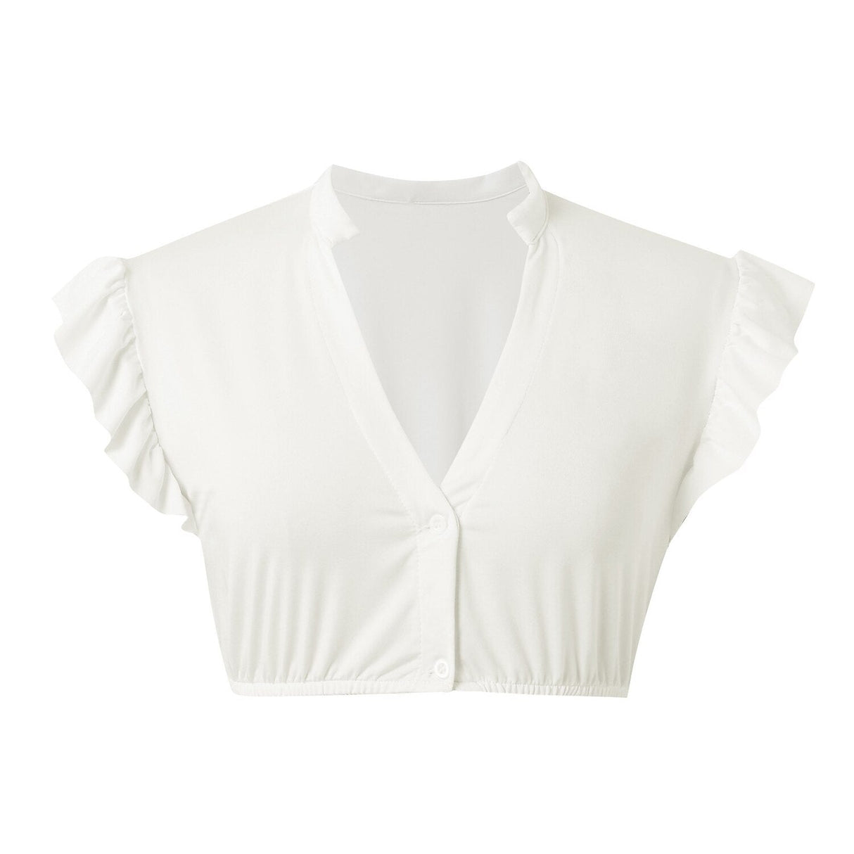 Traditional Dirndl Blouse  Ruffle Sleeve Design - Product detail 8