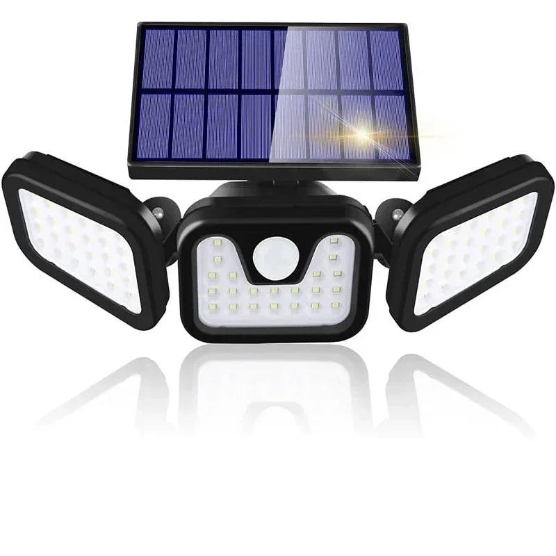 Solar Motion Sensor Light  270 Wide Angle LED Outdoor Security Lamp - Product detail 12