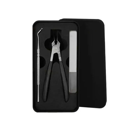 Professional Nail Care Set  Slant Edge Clipper With Glass File - Product detail 8
