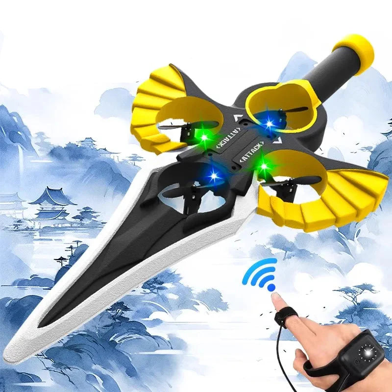 Smart RC Drone  Gesture Control Flying Sword Design - Product example