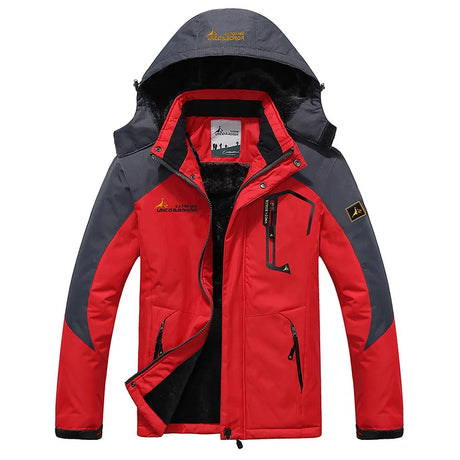 Winter Sports Jacket  Waterproof Fleece-Lined Performance Coat - Product showcase
