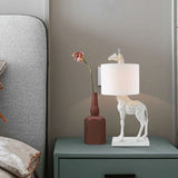 Safari Table Lamp  Gold Giraffe Design with White Shade - Product detail 7