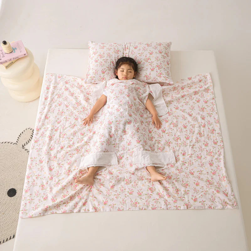 Kids Sleep Comfort Blanket  Stay-Put Design With Foot Pocket - Product detail 10