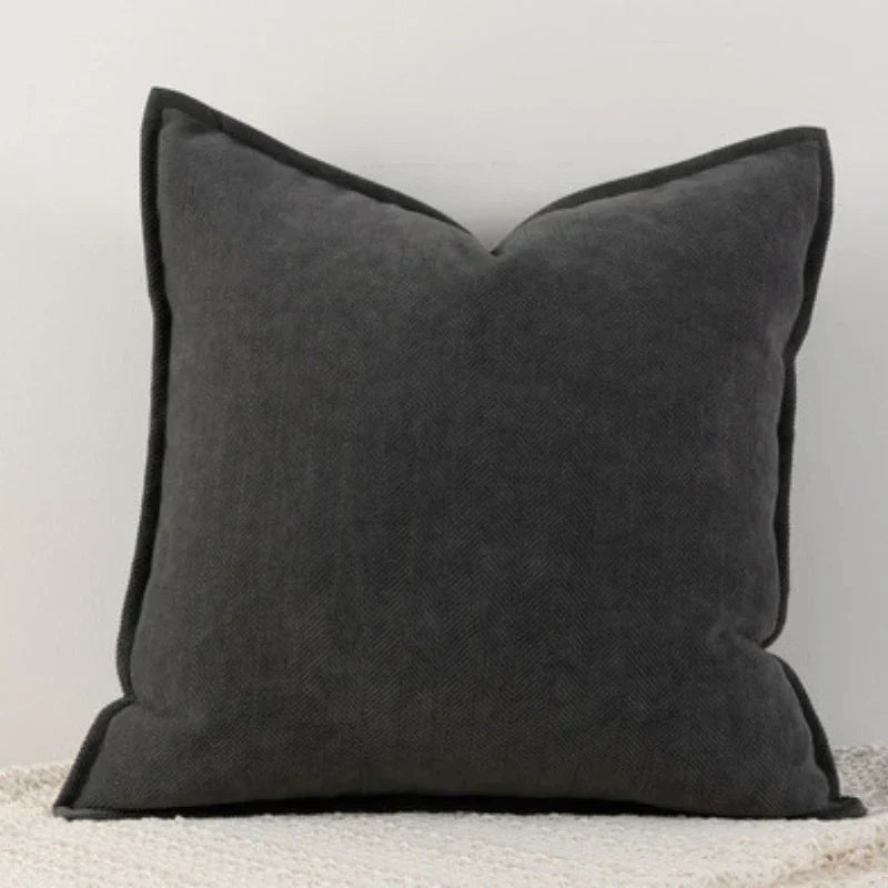 Chenille Cushion Cover  Textured Luxury Home Decor - Product example