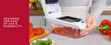 Multi-Function Vegetable Chopper  6-in-1 Food Prep System - Product detail 14