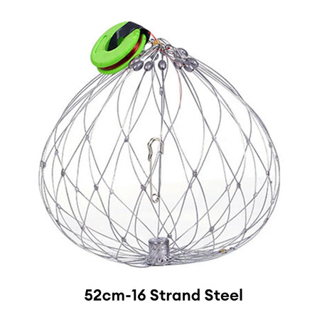 Collapsible Fishing Trap Net  Stainless Steel Mesh Design - Product detail 13