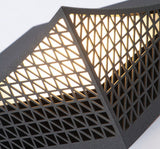 Modern Solar Wall Light  Geometric Pyramid Design - Product detail 9