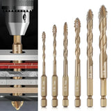 Professional Masonry Drill Bit Set  Titanium-Coated Multi-Surface Kit - Product detail 7