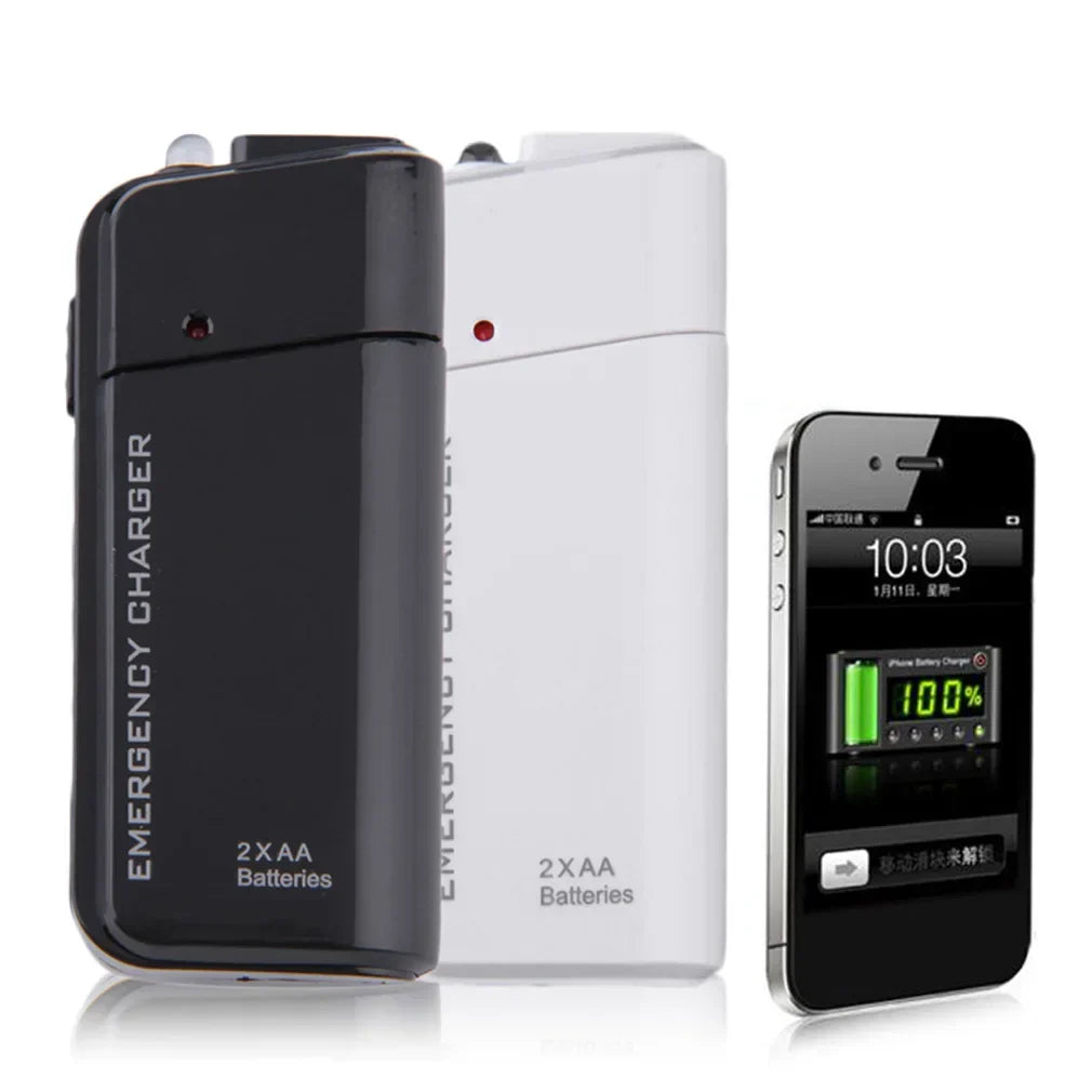 Portable Battery Power Bank  AA Emergency Charger - Product showcase