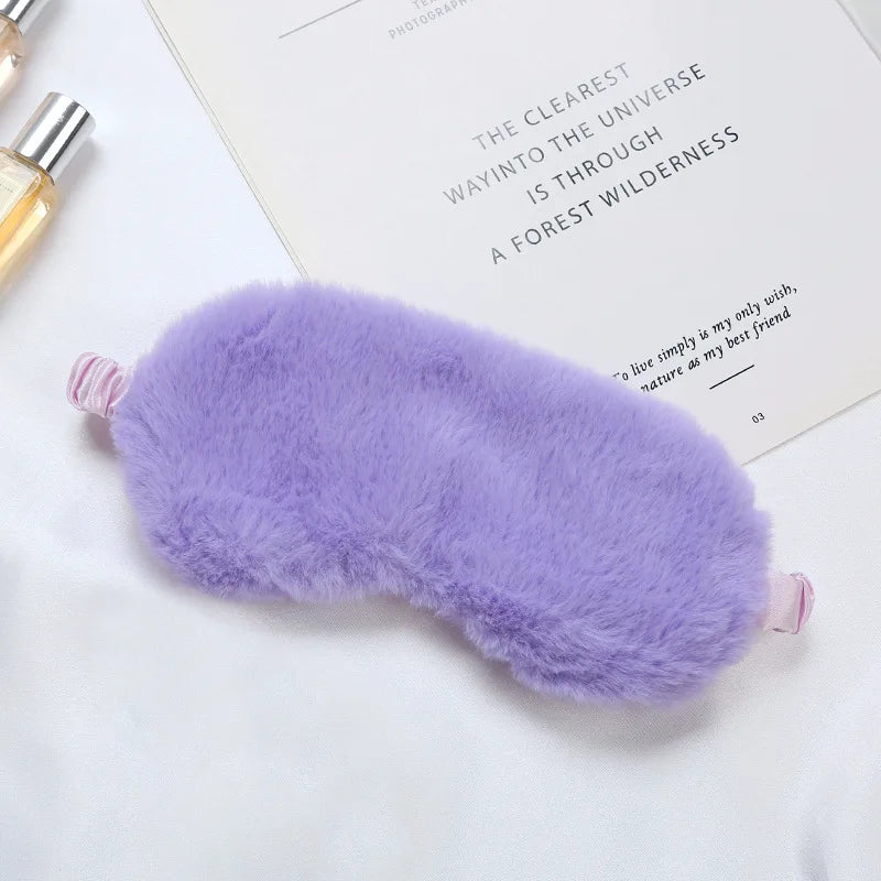 Plush Sleep Mask  Ultra-Soft Light Blocking Design - Product detail 14