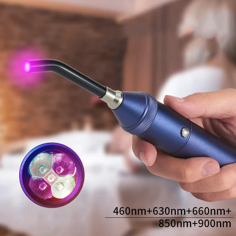 Pain Relief Light Therapy Wand  3-in-1 Red Blue Infrared Technology - Product example