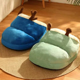 Cozy Pet Slipper Bed  Plush Coral Fleece Winter Nest - Product detail 5