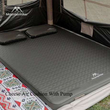 Self-Inflating Camping Mattress  Portable Air Bed With Built-in Pump - Product showcase