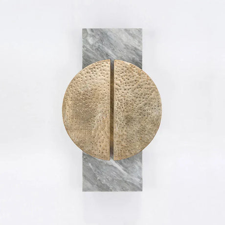 Modern Marble Wall Light  Black Stone Half Moon Design - Product detail 9