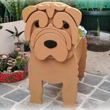Boston Terrier Planter  Decorative Garden Dog Sculpture - Product detail 22