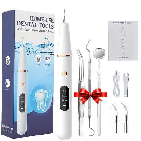 Ultrasonic Dental Plaque Remover  Professional Grade Tartar Cleaning Tool - Product detail 4