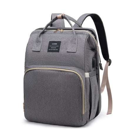 Convertible Diaper Backpack  Anti-Mosquito Portable Bassinet Design - Product detail 11