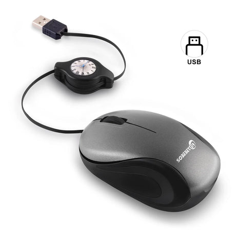 USB Type C Retractable Mouse  Compact Travel Design - Product detail 14