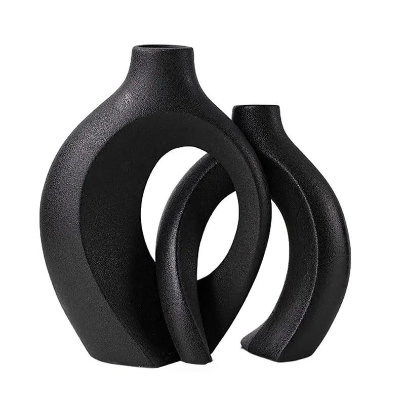 Modern Ceramic Vases  Dual Opening Design - Product detail 9