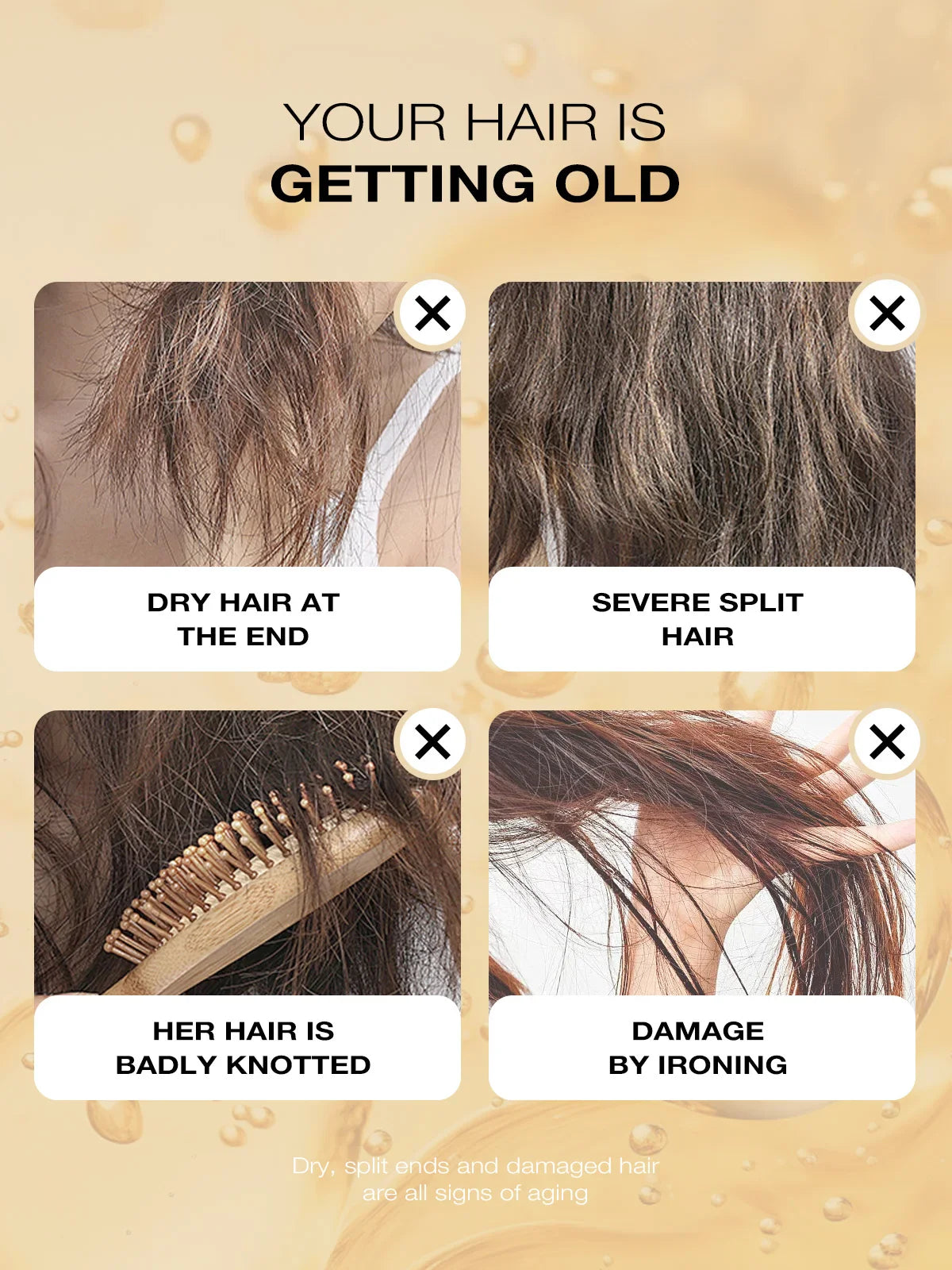 Collagen Hair Treatment  Deep Repair Formula For Damaged Hair - Product detail 7